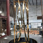 Wysokowydajne meble ze stali nierdzewnej Duży sprzęt próżniowy PVD Maszyna do powlekania tytanu