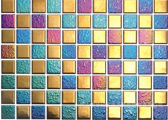 Mosaic Glass Ceramic Płytki Ceramic Kolorowe PVD Vakuum Chrome Ion Plating Machine