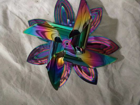 Mała maszyna do lakierowania próżniowego Pvd /maszyna do lakierowania próżniowego titanu Rainbow Color