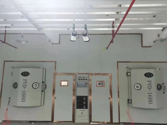 Vertical 2 Doors Thermal Evaporation Chrom PVD Vacuum Coating Machine (Wersjalna dwudrzwiowa maszyna do wyparzania cieplnego chromowanego PVD)