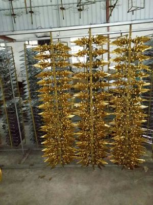 Maszyna do powlekania PVD Małe metalowe powłoki PVD z stali nierdzewnej z wielobiegu jonów Błękitny/różowy Złoty/Srebrny kolor