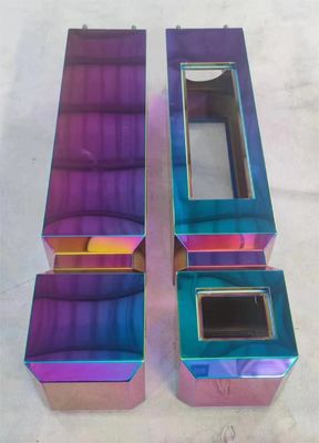 Titanium Gold PVD Ceramic Coating Machine Vacuum Metal Electroplating Machinery With Auto Control