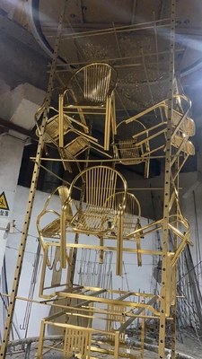 Specjalnie dopasowana maszyna do pokrycia próżniowego metalu PVD