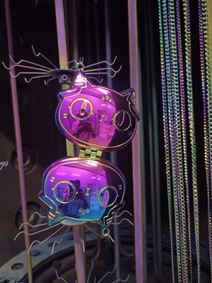 Dekoracyjna maszyna do powlekania próżniowego PVD do płytek ceramicznych ze szkła, próżniowa maszyna do napylania PVD