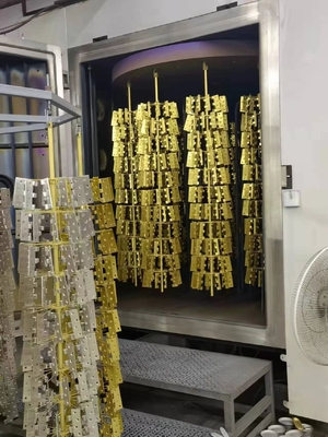 Łatwa obsługa Wysokiej pojemności próżniowa metalizująca maszyna do plastikowej piłki świątecznej