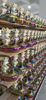 Maszyna do powlekania próżniowego PVD do wyrobów ceramicznych z jednolitą powłoką, pełną automatyką sterowania i komorą ze stali nierdzewnej