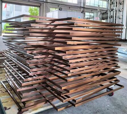 Wear Resistant Uniform Matte Mirror Finish PVD Plating Machine for Large Stainless Steel Furniture Hardware
