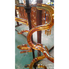 Foshan High Output Glass Glass Montowanie PVD Dekoracyjna maszyna do powlekania próżniowego