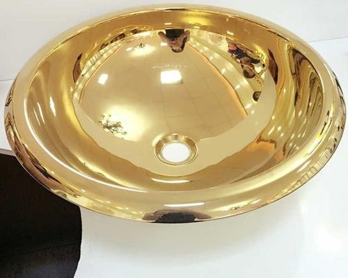 Ceramiczna maszyna do powlekania próżniowego PVD w kolorze złotym