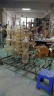 Wysokowydajny szklany kubek Srebrny złoty czerwony kolor próżniowa maszyna do powlekania PVD w Foshan