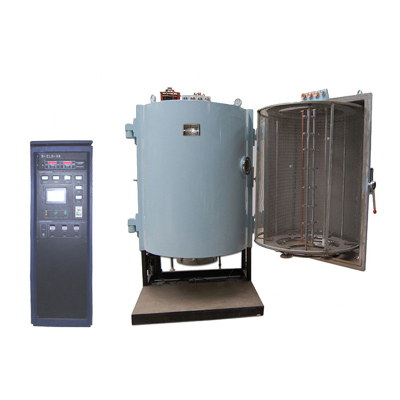 Łatwa obsługa 2 drzwiowa maszyna do metalizowania próżniowego z tworzywa sztucznego do odparowywania na złoto-srebrny metaliczny połysk