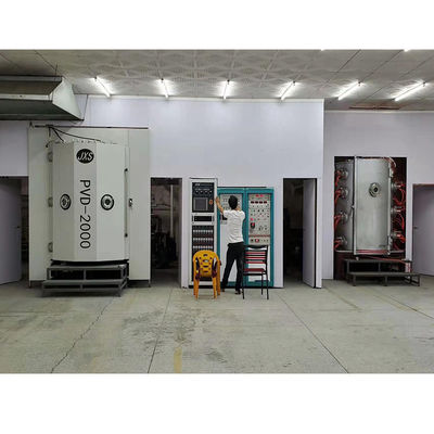 Jasny niebieski kolor Maszyna do powlekania PVD ze stali nierdzewnej Film Wodoodporna odporność na zużycie