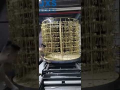 Maszyna do sztućców ze stali nierdzewnej, złoty PVD