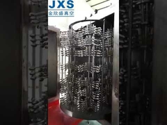 Maszyna do metalizacji próżniowej naczyń z tworzyw sztucznych