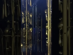 Łyżki ze stali nierdzewnej z powłoką próżniową PVD